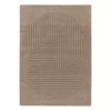 Tapis en laine Levels circles mole, 200x300 cm