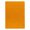 Tapis en laine Levels stripes jaune, 170x240 cm