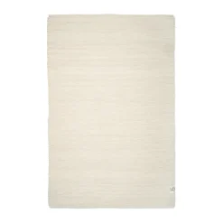 Tapis en laine Merino, blanc, 140x200 cm