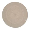 Tapis en laine Merino rond Ø240 cm, Oat