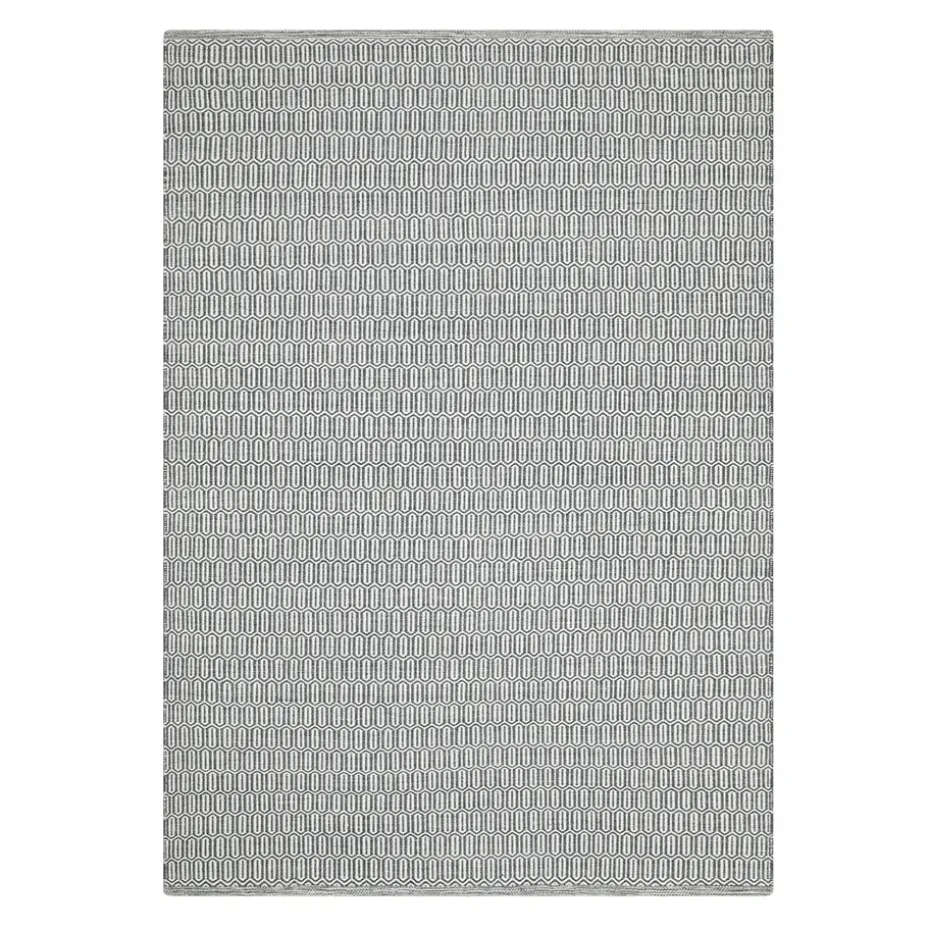 Tapis en laine Mohini 170x240 cm, Bleu