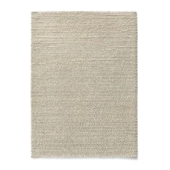 Tapis en laine Peas 170x240 cm, Soft grey