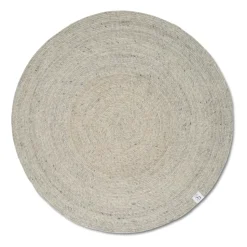 Tapis en laine rond Merino Ø200 cm, Concrete