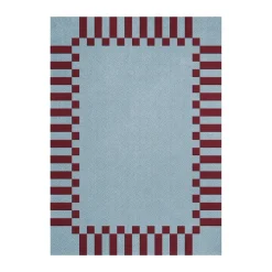 Tapis en laine Teklan Frame, Mulberry sky, 200x300 cm
