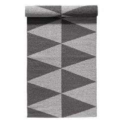 Tapis en plastique Rime gris, 70x200cm
