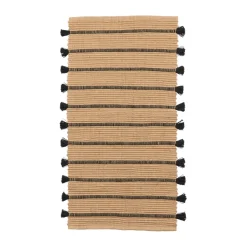 Tapis Ezra 70x140 cm, Natural-black