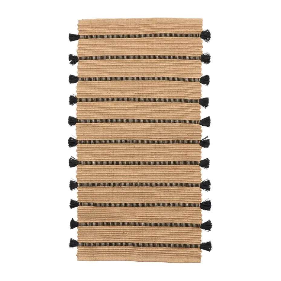 Tapis Ezra 70x140 cm, Natural-black