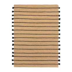 Tapis Ezra 140x200 cm, Natural-black