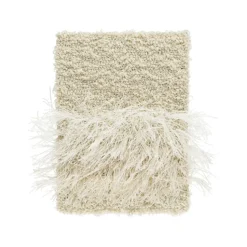 Tapis Feather rond, Swan 280 cm