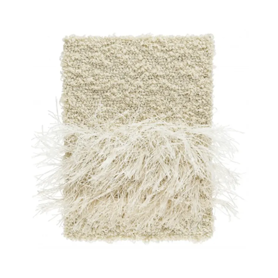 Tapis Feather rond, Swan 280 cm