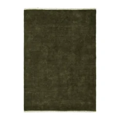 Tapis Firth en jute, Dark olive, 200x300 cm