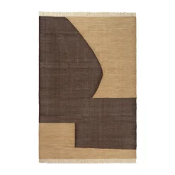 Tapis Forene, Tan-Chocolate, 140x200 cm