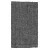Tapis jute gris foncé, 70x120 cm
