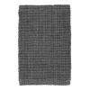 Tapis jute gris foncé, 60x90 cm