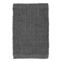 Tapis jute gris foncé, 60x90 cm