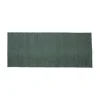 Tapis kelim moiré 80x200 cm, Emerald green