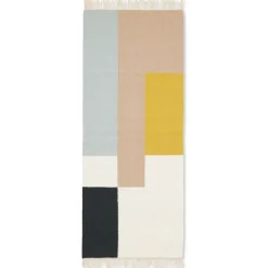 Tapis Kelim 70x180cm, Squares