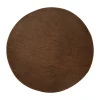 Tapis Knit Ø200 cm, Umber brown (Soft Rope)