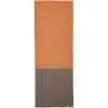 Tapis Moor mud (noir-terrakotta), 70x200 cm