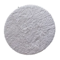 Tapis Rasta rond Ø120cm, Blanc