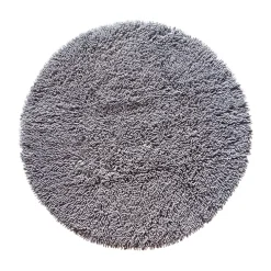 Tapis Rasta rond Ø120cm, Graphite