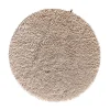 Tapis Rasta rond Ø120cm, Nature