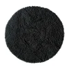 Tapis Rasta rond Ø120cm, Noir