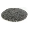 Tapis Rasta rond, gris graphite