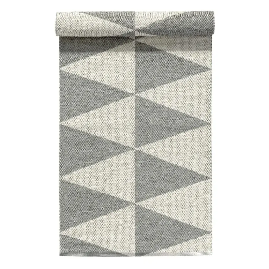 Tapis Rime béton (gris), 70x150 cm
