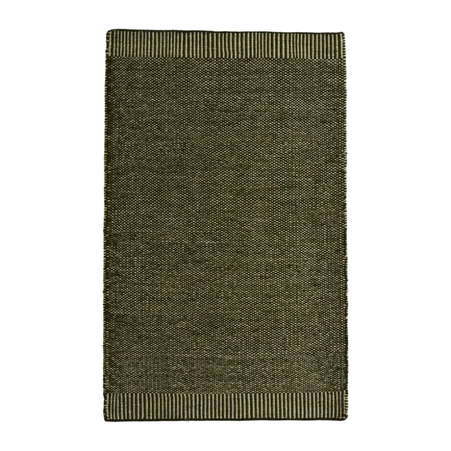 Tapis Rombo vert mousse, 90x140 cm