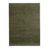 Tapis Rombo vert mousse, 170x240 cm