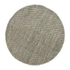 Tapis rond Asko, Steel, Ø240 cm