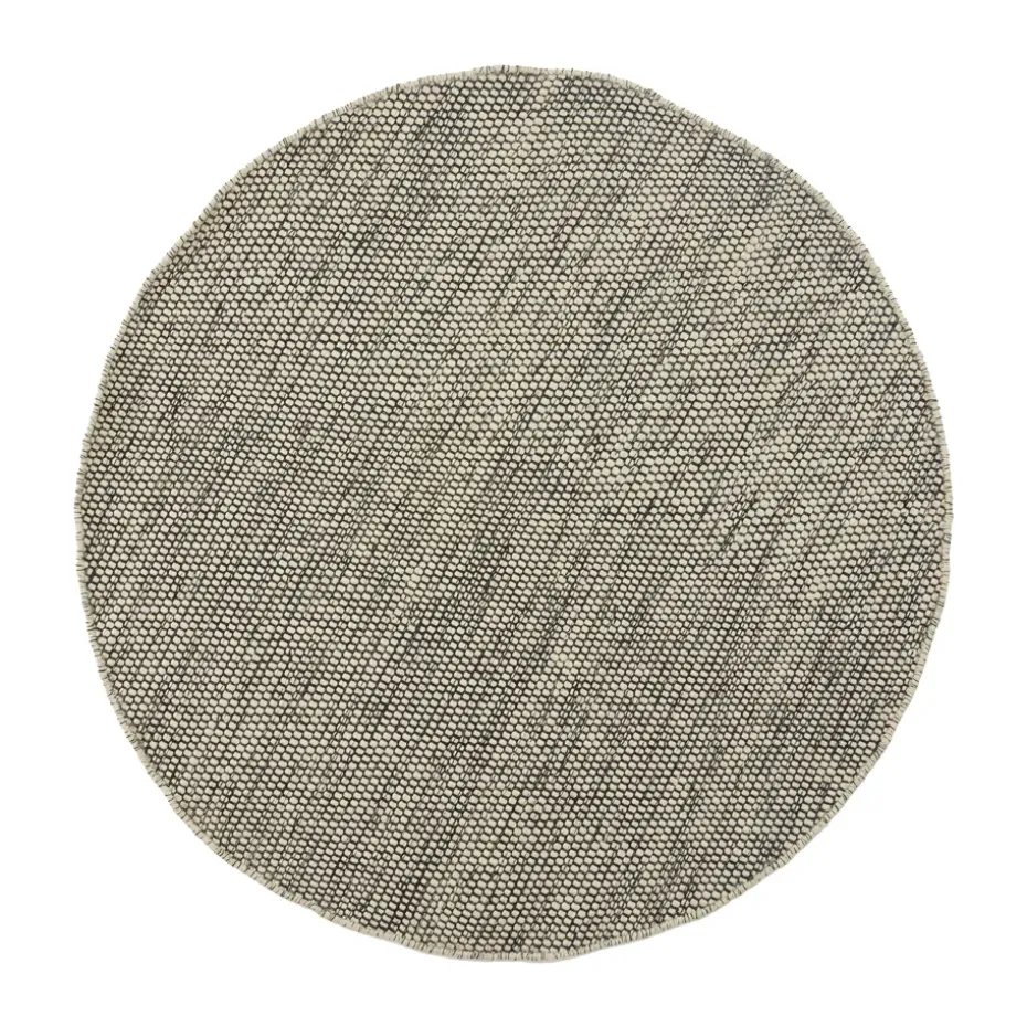 Tapis rond Asko, Steel, Ø240 cm