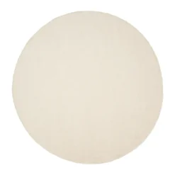 Tapis rond Asko, White, Ø240 cm