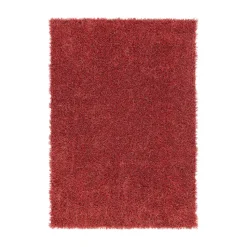 Tapis rond Moss Ø240 cm, Deep coral