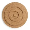 Tapis rond pour casseroles Circle Ø20 cm, Marron