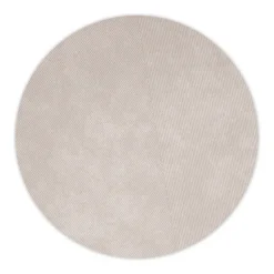 Tapis rond Row Ø270 cm, Gris clair