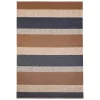 Tapis Seasons cacao (marron-noir), 170x250 cm