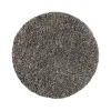 Tapis Shaggy rond, white/charcoal, 220 cm