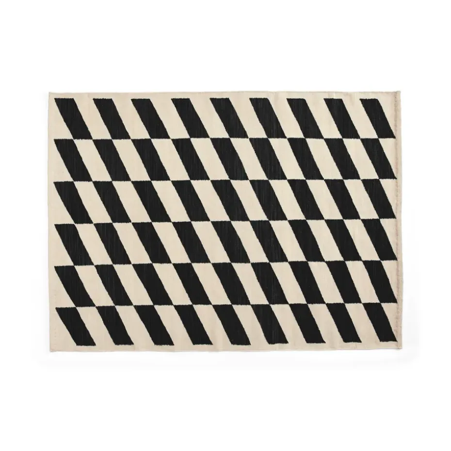 Tapis Shift Kelim 140x200 cm, Black