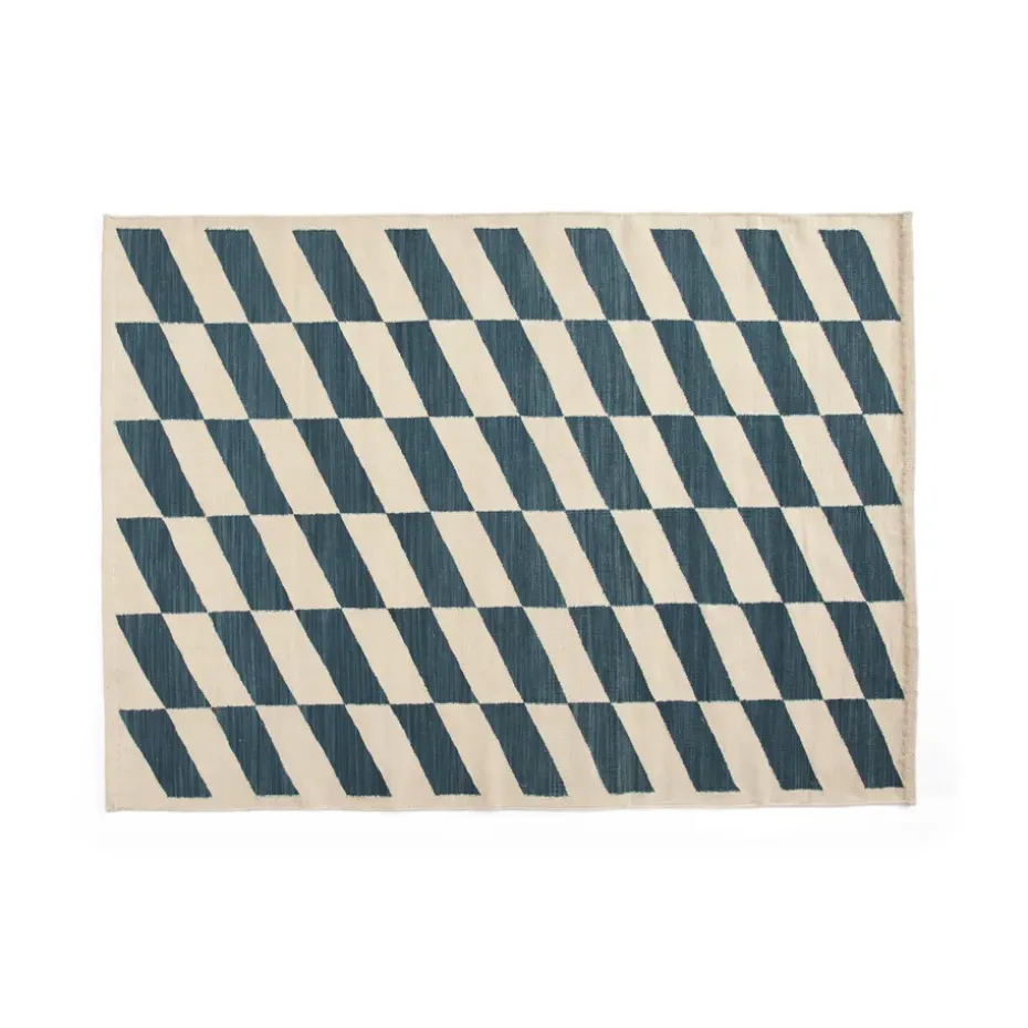 Tapis Shift Kelim 140x200 cm, Blue