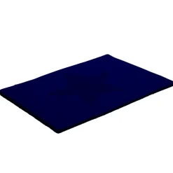 Tapis Star petit, bleu marine