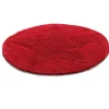 Tapis Star rond, rouge