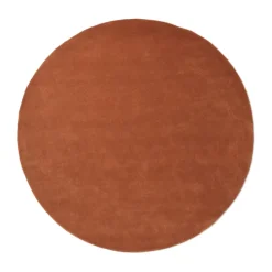 Tapis touffeté Stille rond, Red brown, Ø240 cm
