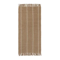 Tapis Yuki, White-natural, 70x140 cm