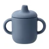 Tasse à bec en silicone Elvie 180 ml, Bleu