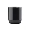 Tasse à brosses à dentsZone Suii 9 cm, Black