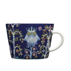 Tasse à cappuccino , bleu