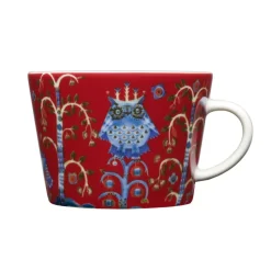 Tasse à cappuccino , rouge