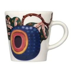 Tasse à espresso Taika Sato 10 cl, Blanc-multicolore